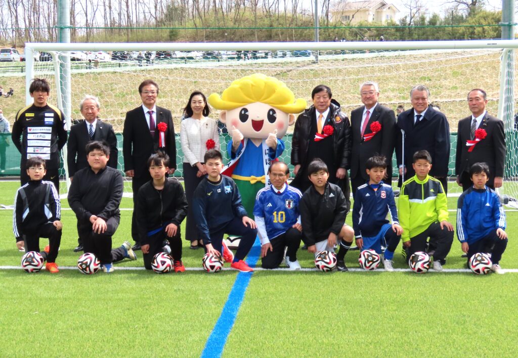 サッカー〝新聖地〟に！ グリーンフィールド開場